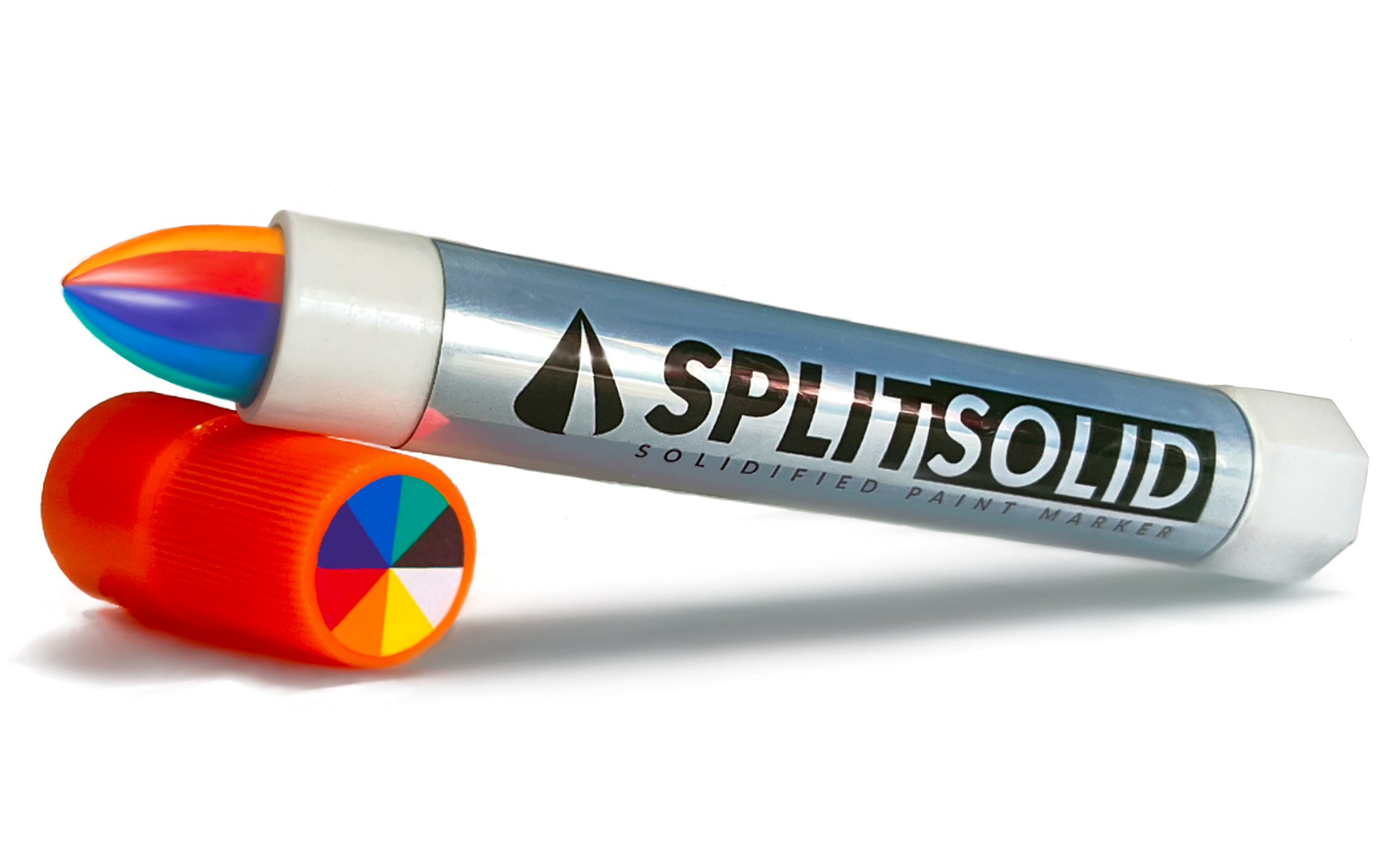 Split Solid SPLIT SOLID - Permanent Solidified Paint Markers in 8 Way Color Splits